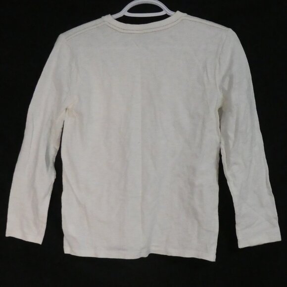 GAP - Kids | large (10) | White Long Sleeve Shirt With Chest Pocket - Picture 2 of 16